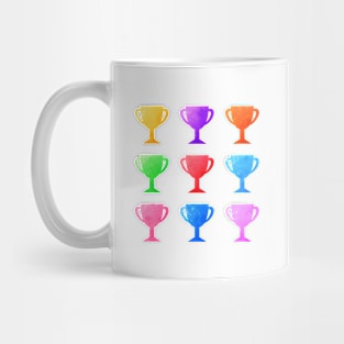 Colorful Watercolor Cups Pack Mug